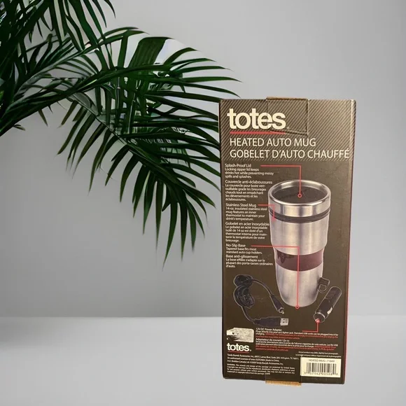 Totes Heated Auto Plug In Mug - Picture 3 of 7